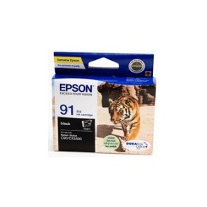 Epson T1071 (91N) Genuine Black Ink Cartridge
