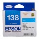 Epson 138 Genuine High Capacity Cyan Ink Cartridge