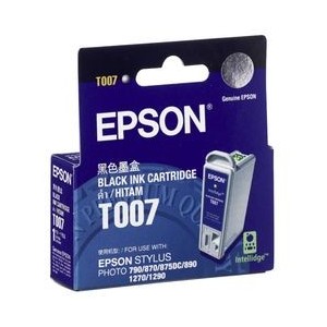 Epson Genuine T007 Black Ink C13T007091