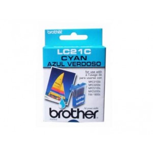 Brother LC 21 Genuine Cyan Ink