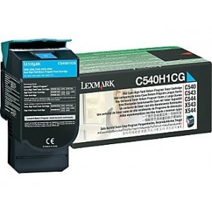 Lexmark C540 C543 X543 C544 X544 Cyan HY Prebate Genuine Toner