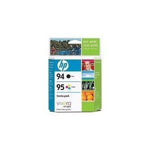 HP Genuine No.94 & No.95 Combo Pack (C8765WA & C8766WA)