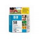 HP Genuine 58 Photo Ink Cartridge C6658AA