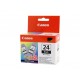 Canon Genuine BCI-24 Black Twin Pack