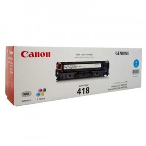Canon Genuine Cart-418 Cyan Toner