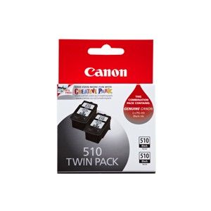 Canon Genuine PG510 Black Twin Pack