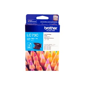 Brother Genuine LC73 Cyan Ink Cartridge