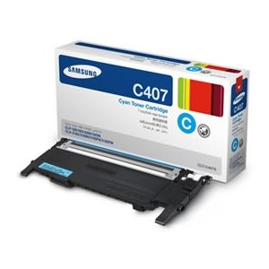 Samsung Genuine CLP325/CLTC407S Cyan Toner