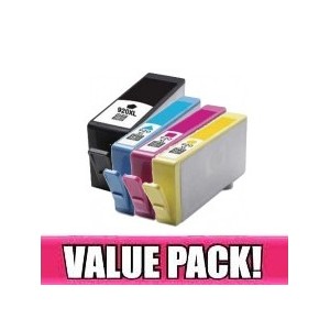 HP 920XL Compatible (C,M,Y,K) Value Pack with chip