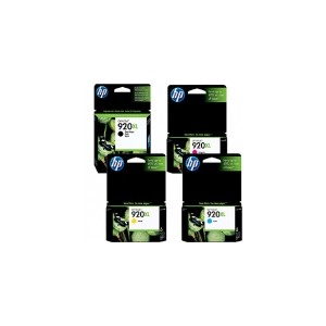 HP 920XL Genuine (C,M,Y,K) Value Pack
