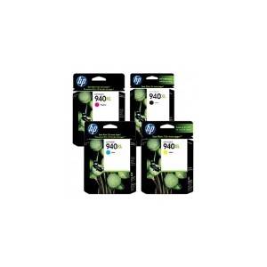 HP 940XL Genuine (C,M,Y,K) Value Pack