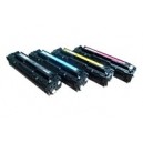 HP CC530A CC531A CC532A CC533A Compatible Toner Set