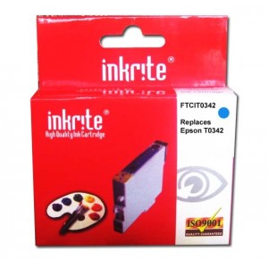 Epson Compatible T0342 Cyan Ink Cartridge C13T034290