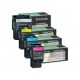Lexmark Genuine C540 / C543 / X543 / C544 / X544 High Yield Prebate Toner Cartridge Value Pack(C/M/Y/BK)