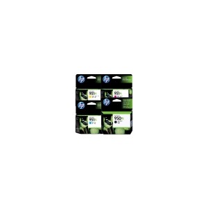 HP 950XL BK & 951XL(C,M,Y) Value Pack