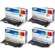 Genuine Samsung 4 Pack CLP320 CLP325 CLX3185 Toner Cartridge Set CLTP407C CLT-P407C CLT-K407S CLT-C407S CLT-M407S CLT-Y407S