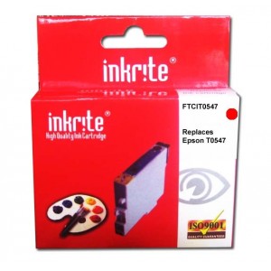 Epson Compatible T0547 Red Ink Cartridge