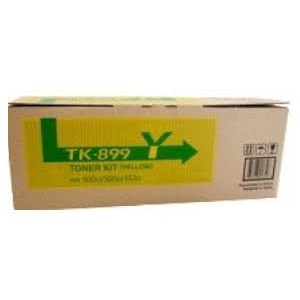  Kyocera TK899Y Genuine Yellow Toner
