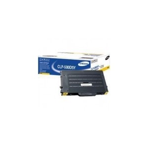 Samsung Genuine CLP500 Yellow Toner CLP500D5Y