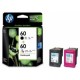 HP 60 Black & Tri-Colour Combo Pack CN067AA