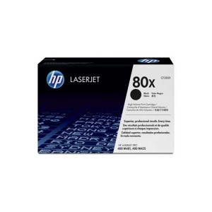HP No. 80X Genuine Black Toner CF280X 
