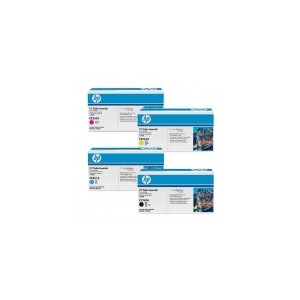 HP 4 Pack CE260A CE261A CE262A CE263A Toner Set