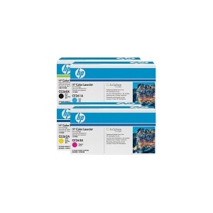 HP 4 Pack CE260X CE261A CE262A CE263A Toner Set