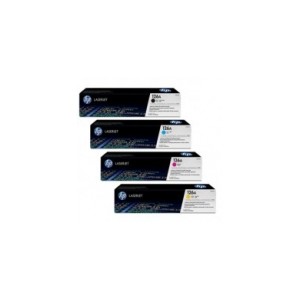 HP 4 Pack CE310A CE311A CE312A CE313A - 126A Set