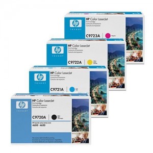 HP 4 Pack C9720A C9721A C9722A C9723A Toner set