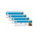 HP 4 Pack CB390A CB381A CB382A CB383A Toner Set
