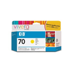 HP No.70 Yellow Ink Cartridge C9454A