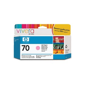 HP No.70 Light Magenta Ink Cartridge C9455A