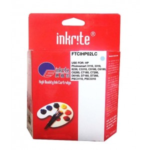 HP 02 Compatible Light Cyan C8774WA