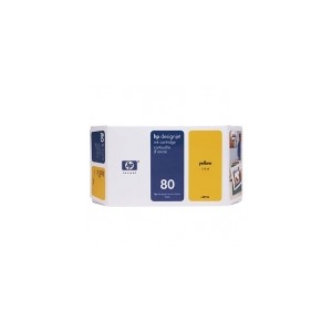 HP No.80 Yellow C4848A Ink Cartridge