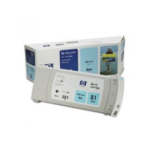 HP No.81 Light Cyan Dye C4934A Ink Cartridge
