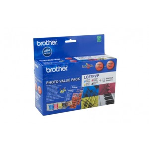 Brother Genuine LC57 Photo Value Pack 