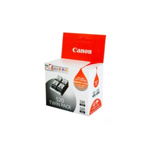 Canon PGI520 Black Ink Cartridge - Twin Pack