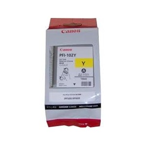 Canon PFI-102 Yellow Wide Format Ink Cartridge