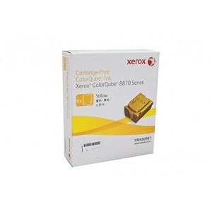 Xerox CQ8870 Yellow Ink Sticks -6 Pack 108R00987