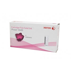Xerox Phaser 8400 3PK Magenta Solid Ink 108R00895