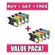Brother LC73 Value Pack (BK, C, M, Y) - BUY 1 GET 1 FREE