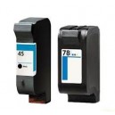 HP 45 Black 78 Colour Compatible Value Pack
