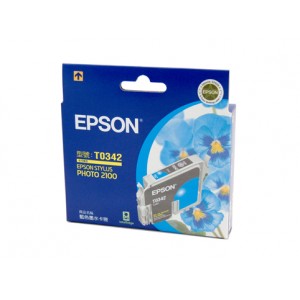 Epson Genuine T0342 Cyan Ink Cartridge C13T034290