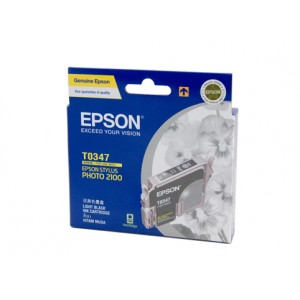 Epson Genuine T0347 Light Black Ink Cartridge C13T034790