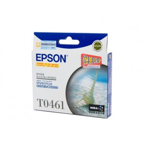 Epson Genuine T0461 Black Ink Cartridge