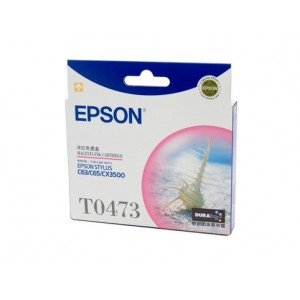 Epson Genuine T0473 Magenta Ink Cartridge