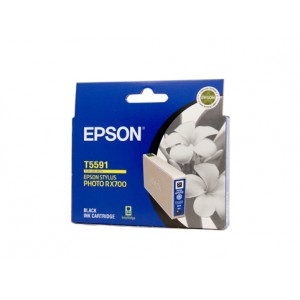 Epson Genuine T5591 Black Ink Cartridge
