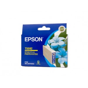 Epson Genuine T5592 Cyan Ink Cartridge