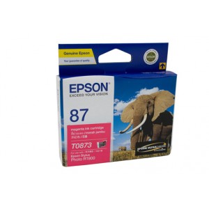 Epson T0873 R1900 Magenta Ink Cartridge