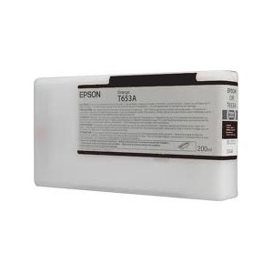 Epson T653100 Photo Black Stylus Pro4900 Ultrachrome Ink 200ml
